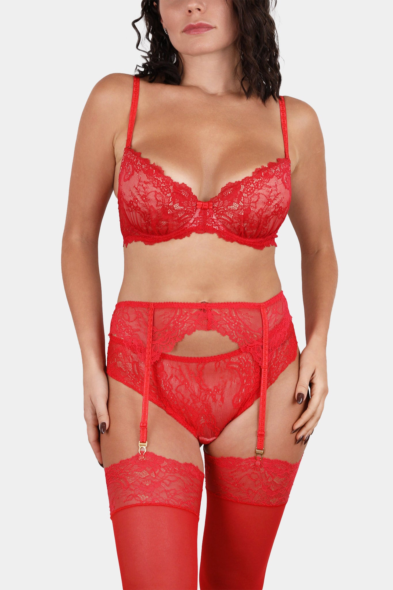 PANTY - SANTA - RED