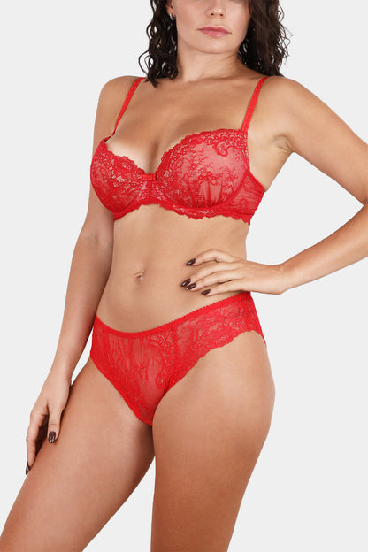 PANTY - SANTA - RED