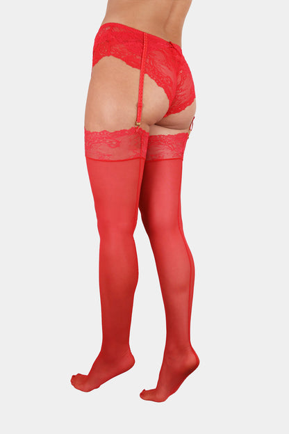 Strümpfe - WEIHNACHTSMANN - ROT