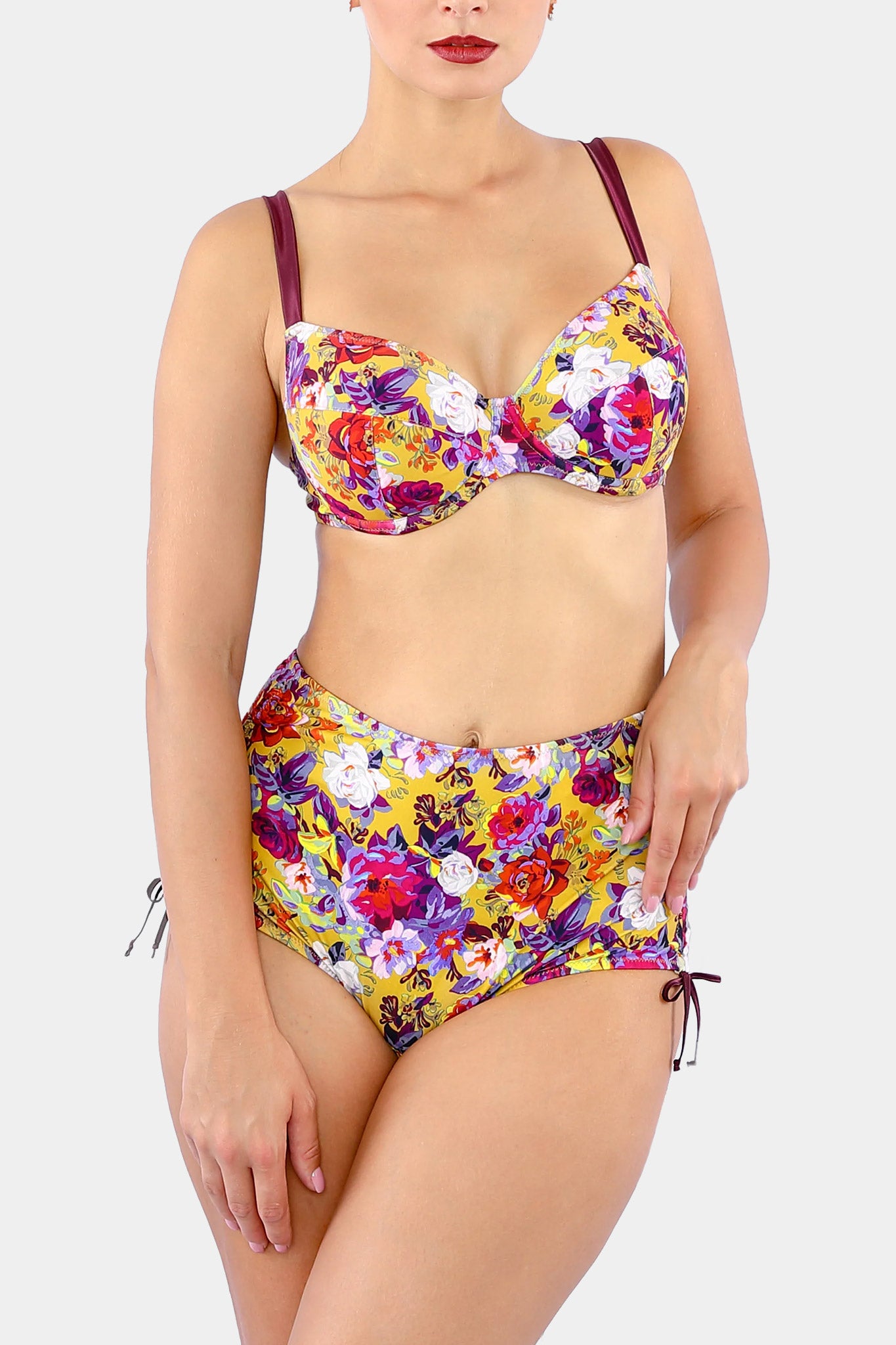 Serenade - High-waisted shaping bikini bottoms