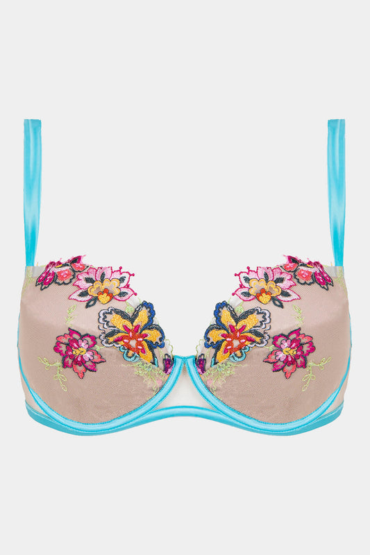 PUSH-UP BRA - SUMMER SOUL - BLUE