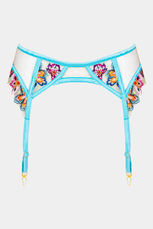 SUSPENDER BELT - SUMMER SOUL - BLUE