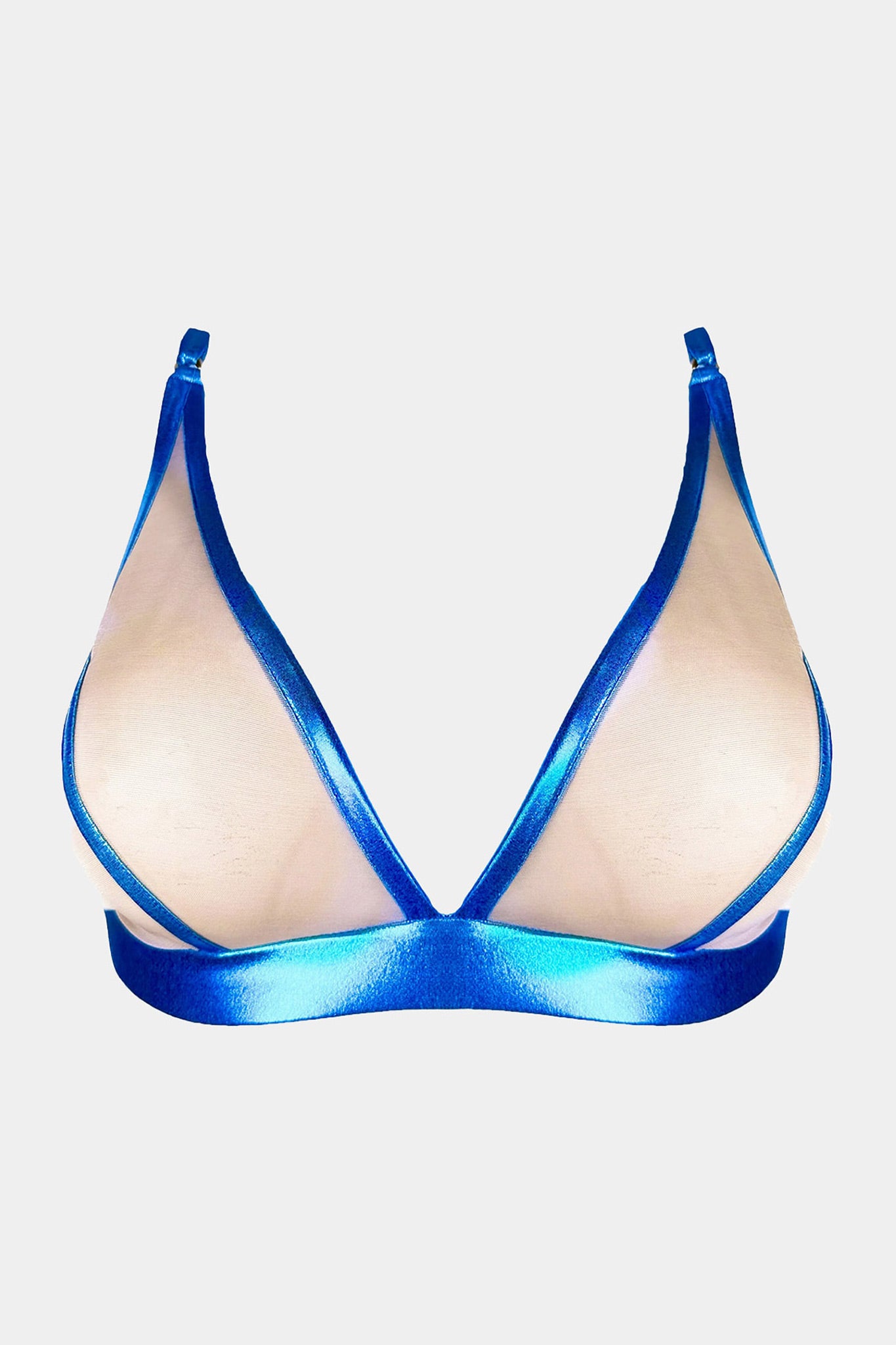 TIFFANY - BLUE - TRIANGLE BRA