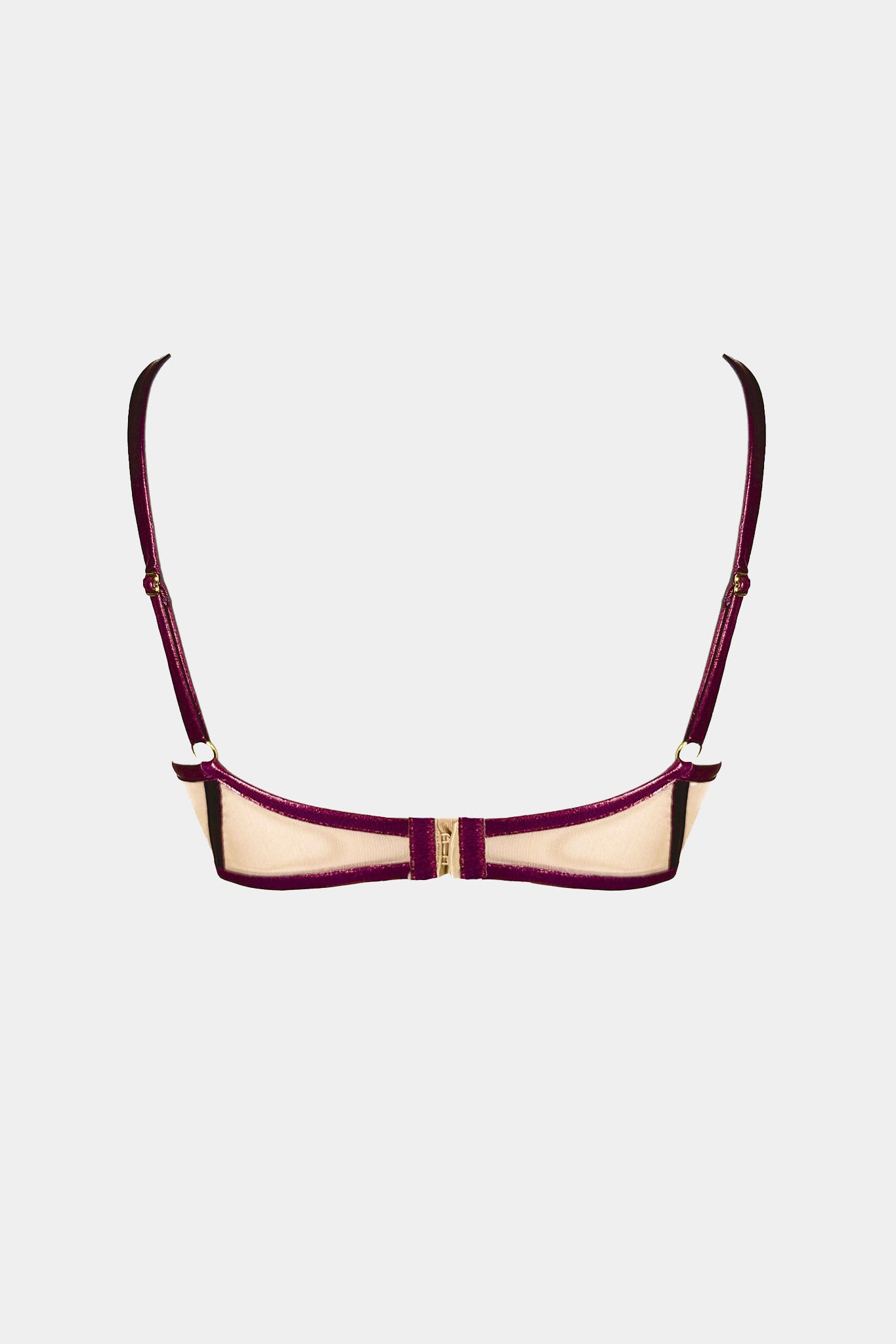 SOFT CUP BRA - TIFFANY - PLUM