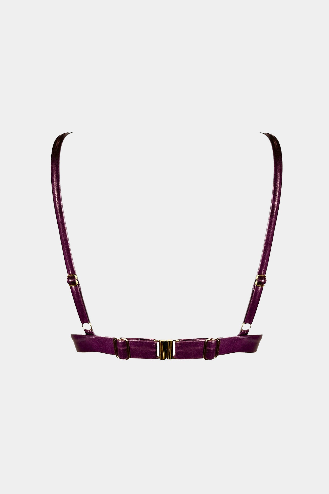TRIANGLE BRA - TIFFANY - PLUM
