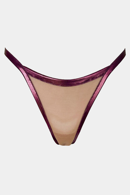 PANTY - TIFFANY - PLUM
