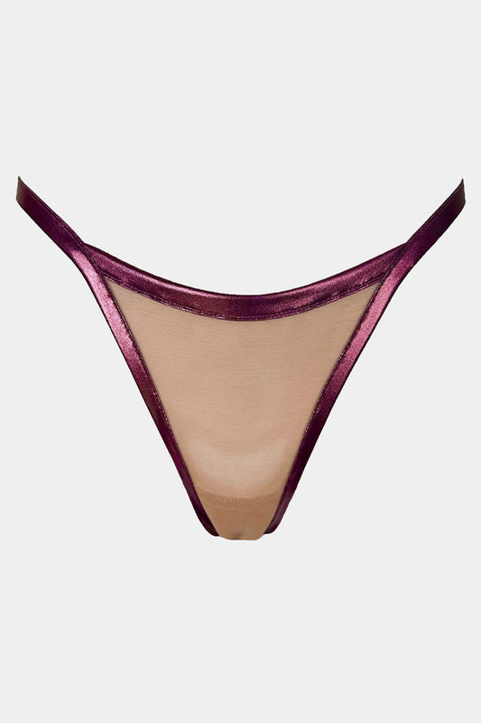 PANTY - TIFFANY - PLUM
