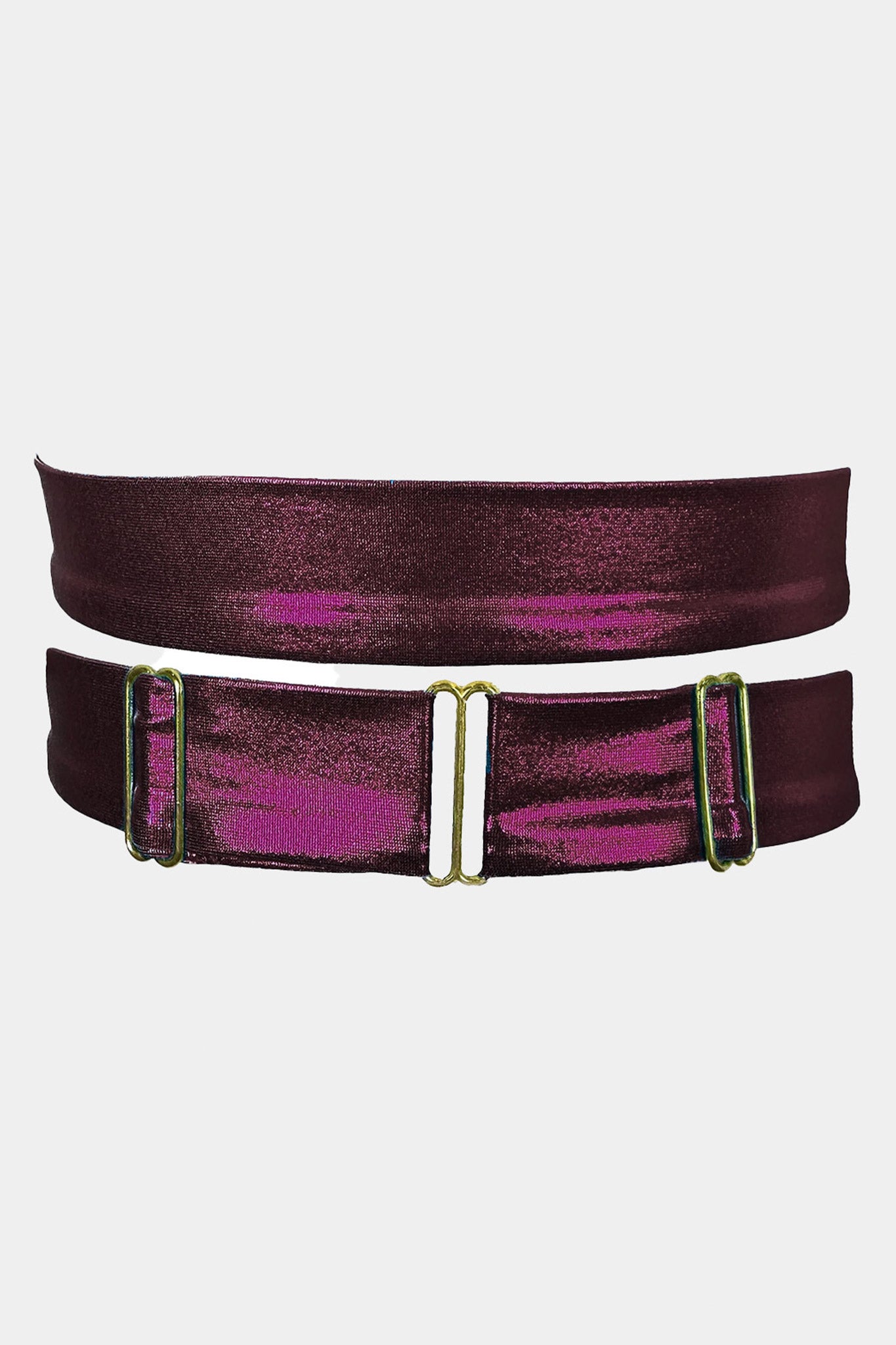 GARTER - TIFFANY - PLUM
