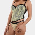 BON PARIS - YELLOW - CORSET