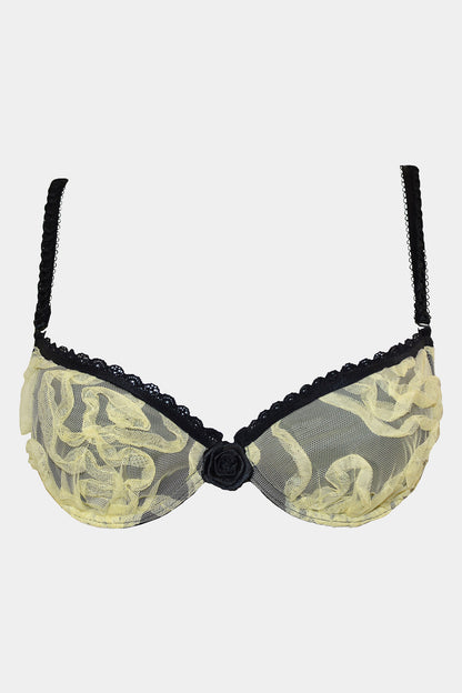 PUSH-UP BRA - BON PARIS - YELLOW