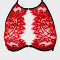 Labelia - Red -  Bralette bra