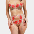 Chant de Rose - Nude - Garter belt