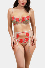 Chant de Rose - Nude - Garter belt