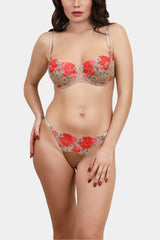 Chant de Rose - Nude - Elegant Soft cup wired bra