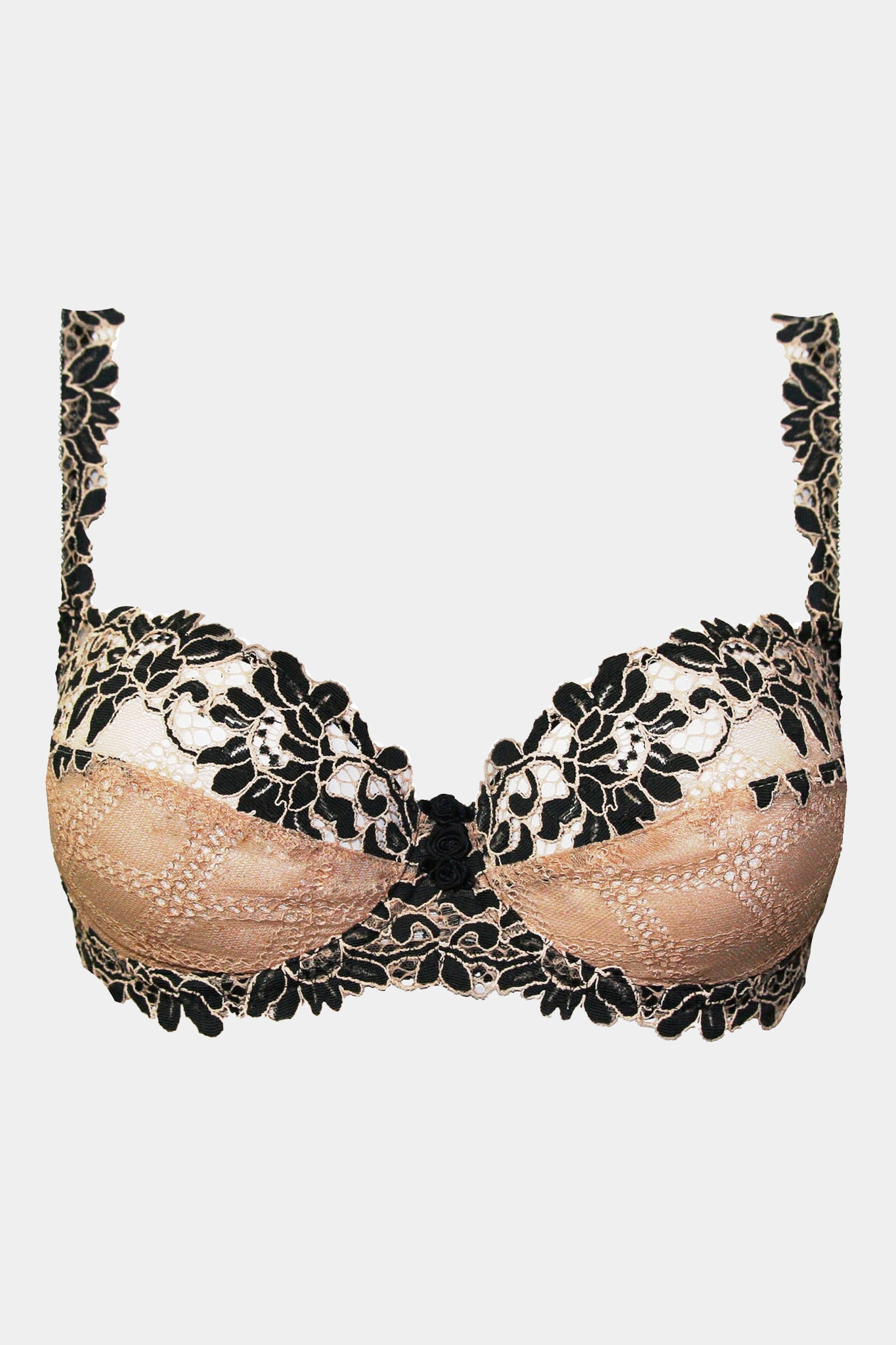 SOFT CUP BRA - DANIELLA - COFFEE BLACK