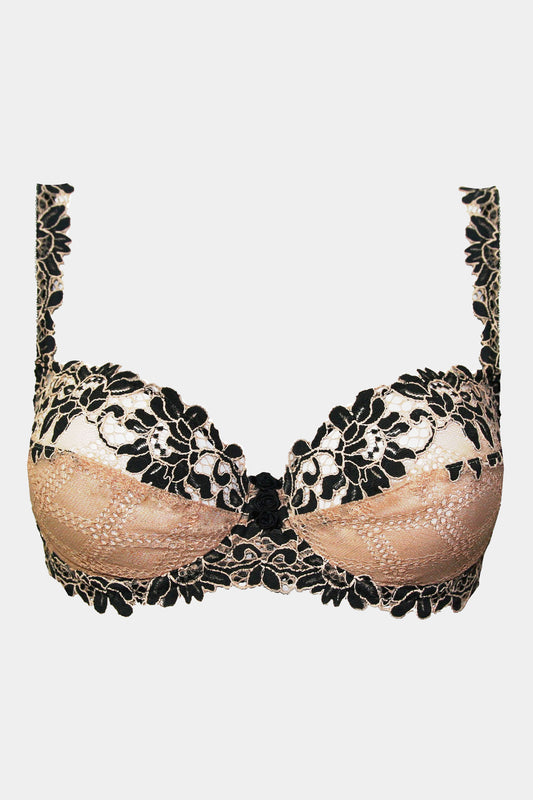 SOFT CUP BRA - DANIELLA - COFFEE BLACK
