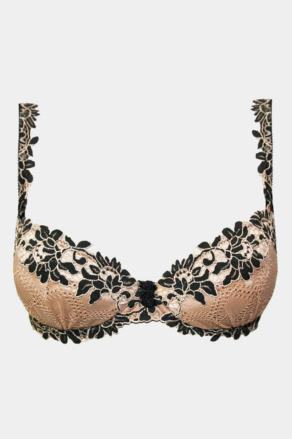 PUSH-UP BRA - DANIELLA - COFFEE BLACK