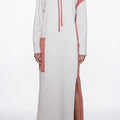 Hoody - Beige/Pink - Cotton Dress