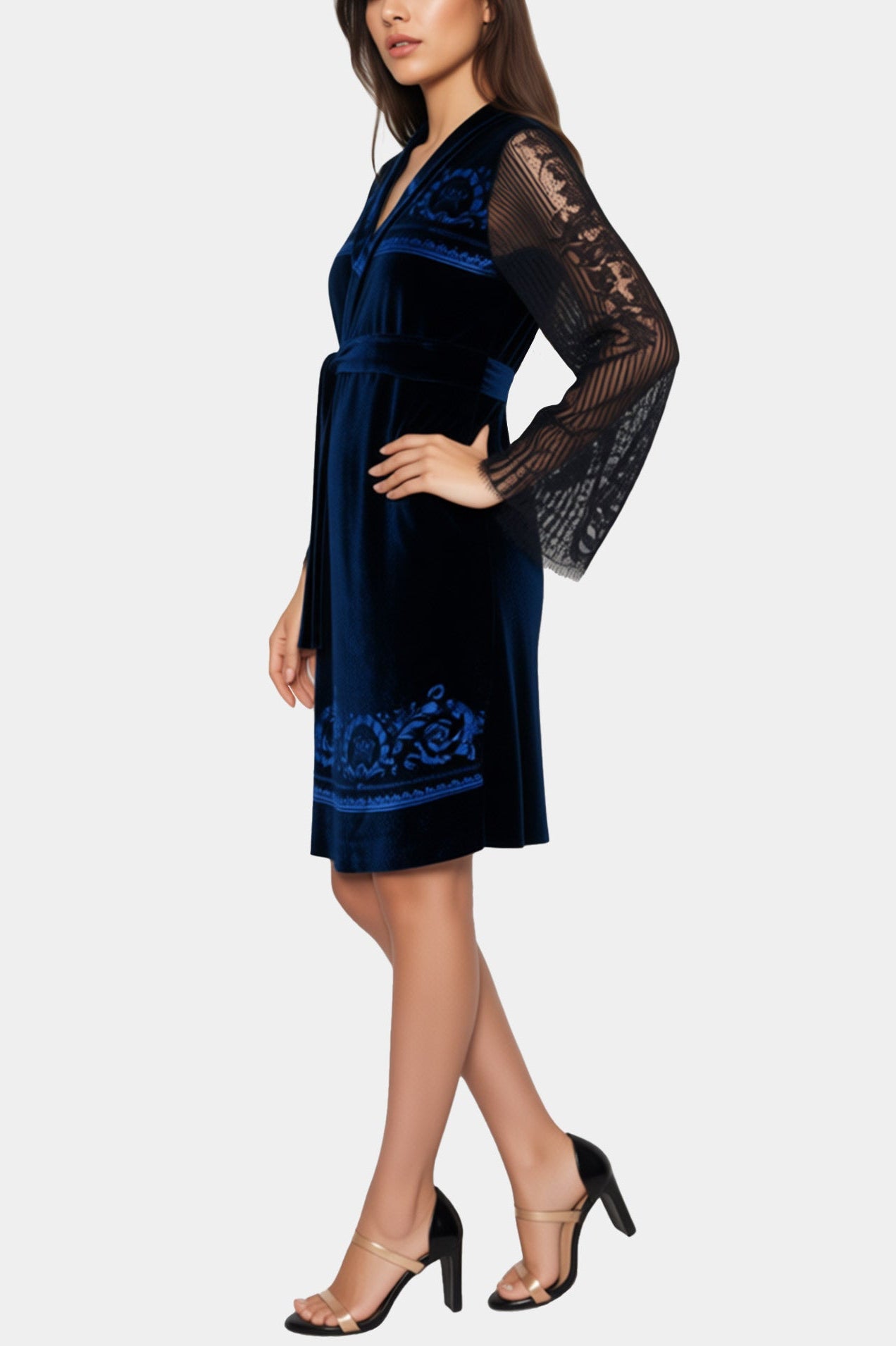 LERA - COTTON VELVET - ROBE