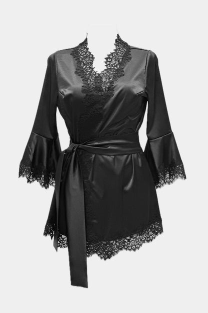 KIMONO SHORT - MILADY - BLACK