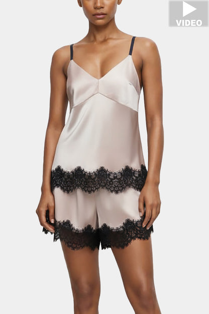 MILADY - КОФЕ/ЧЕРНЫЙ - ШОРТЫ