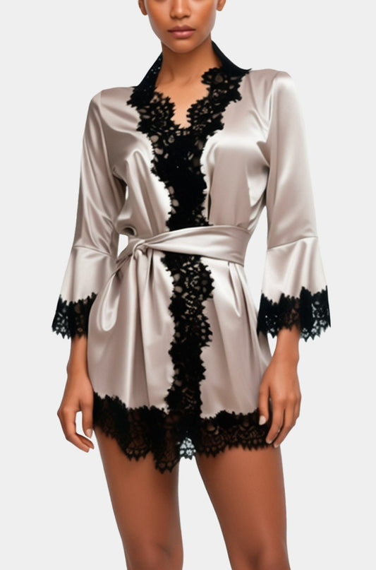 MILADY - KAFIJA/MELNS - KIMONO 