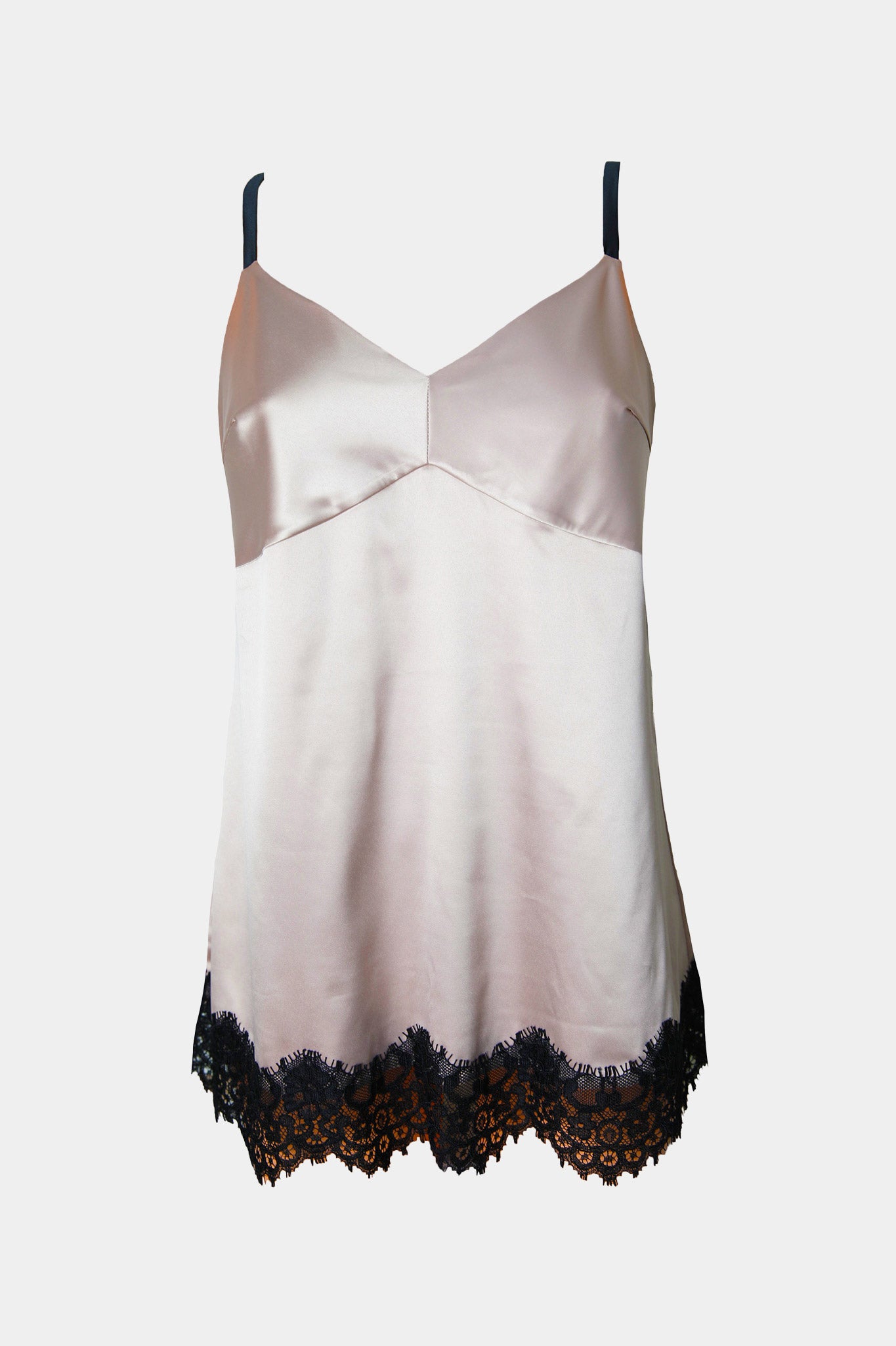 TOP - MILADY - COFFEE BLACK