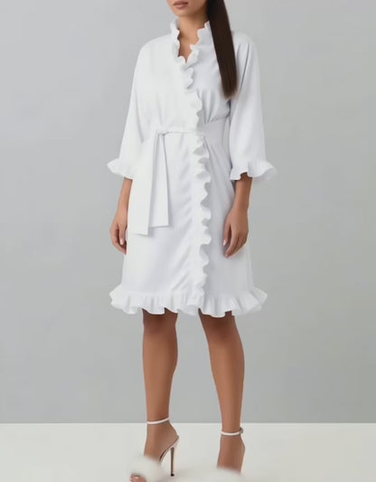 LUISA - WHITE- KIMONO