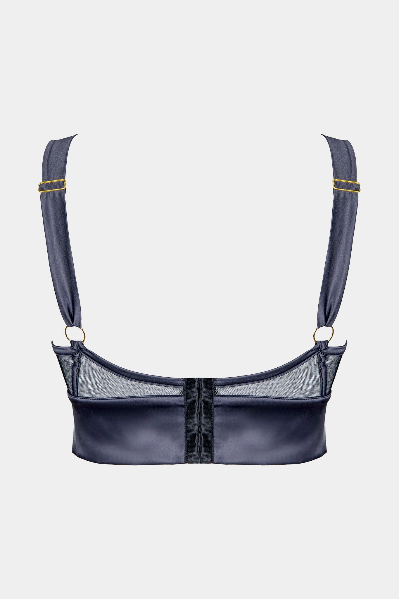 PUSH-UP BRA - ROYAL SAPPHIRE - GREY