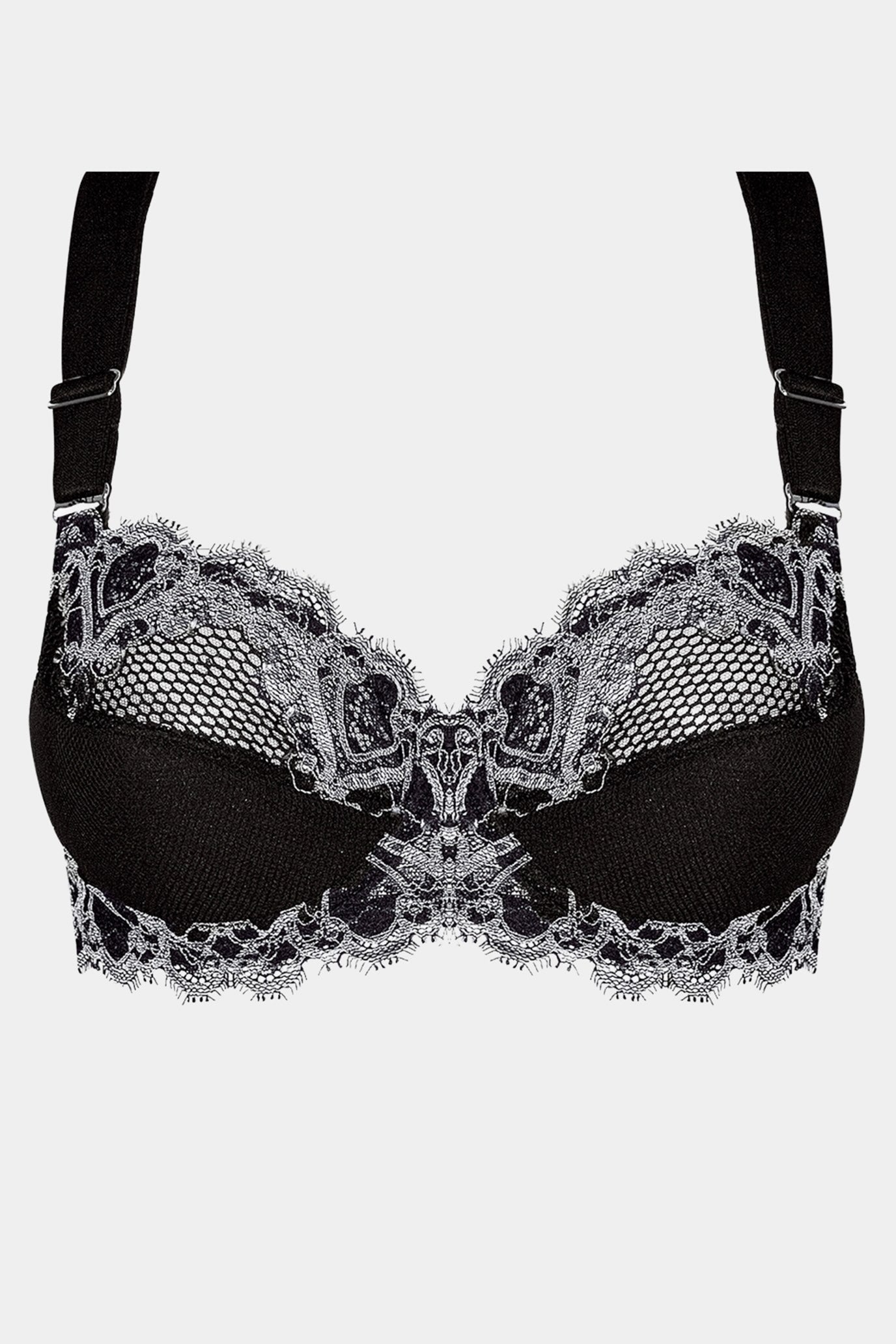 VERONA - BLACK - BRA - PADDED