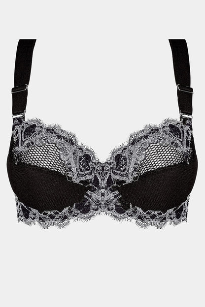 VERONA - BLACK - BRA - PADDED