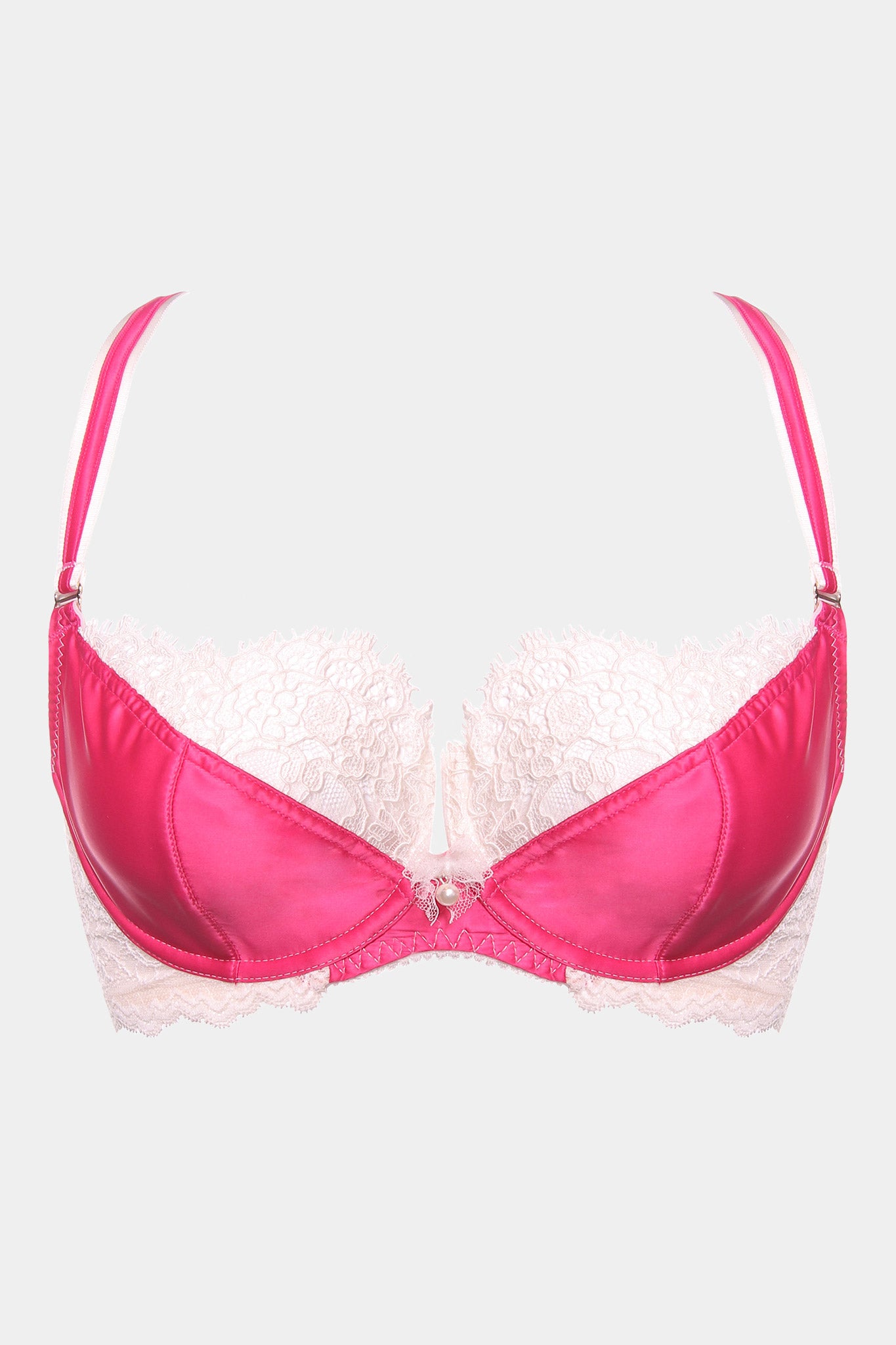 SOFT CUP BRA - MOZART - PINK/MILK