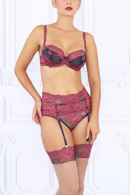 DEBORA - BLUE PINK - STOCKINGS