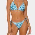 Ocean Blue – Print  – Треугольный верх купальника со съёмными вкладышами