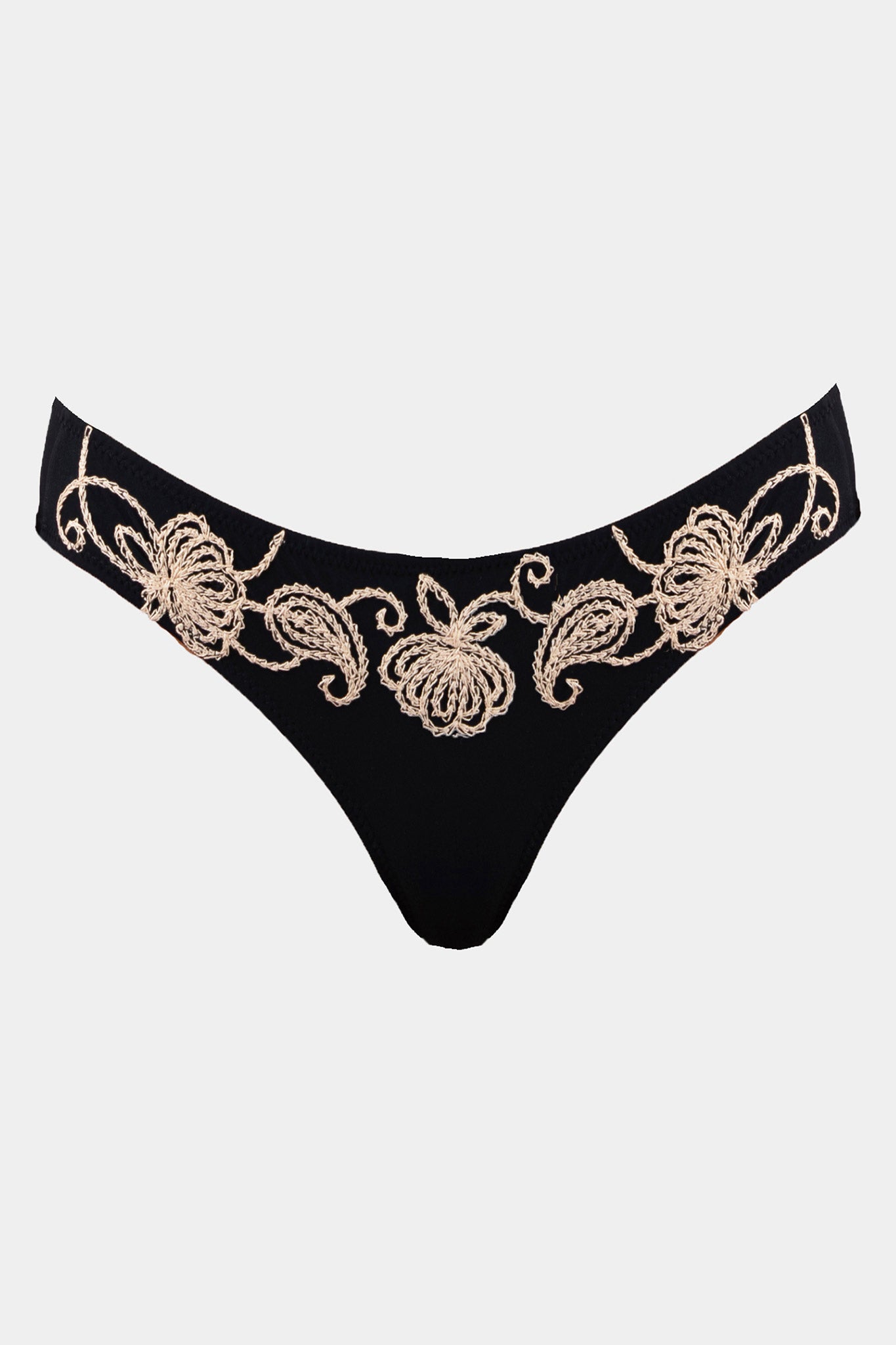 SWIM - UNDINA - BLACK - HIPSTER